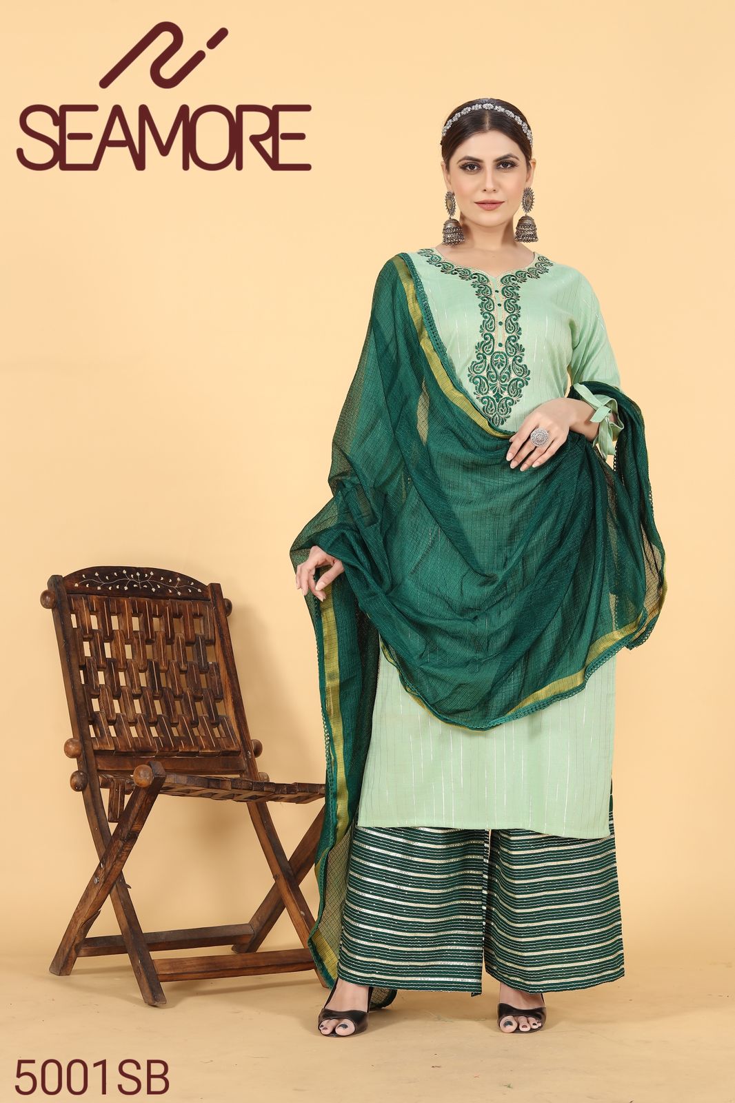 Padmavati One By Seamore Rayon Kurtis With Bottom Dupatta